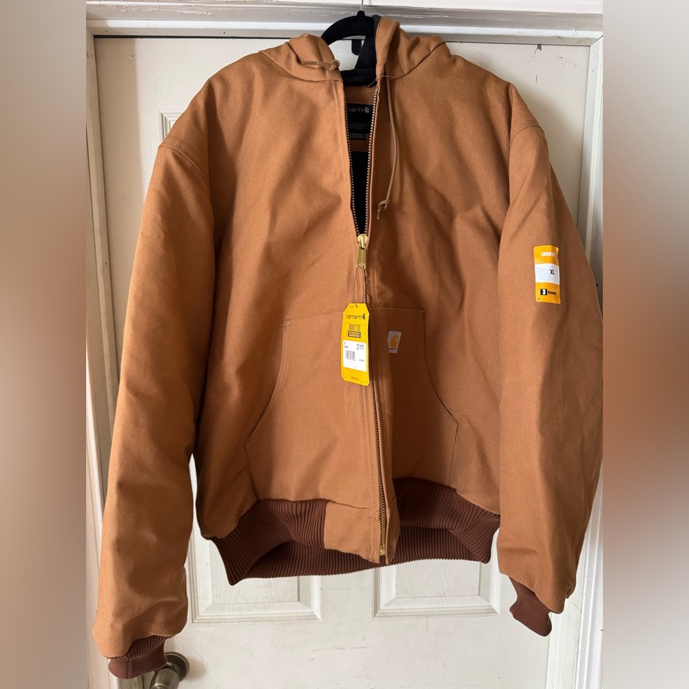 Carhartt Brown Bomber Jacket